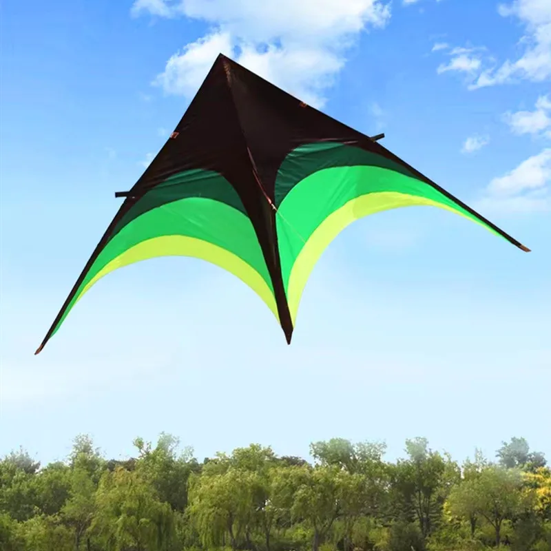 2m 대형 델타 연 날리기 장난감 줄 어린이 연 공장 파워 연 쇼커 비행기 연 낙하산 풍선 장난감 아퀼론 재미