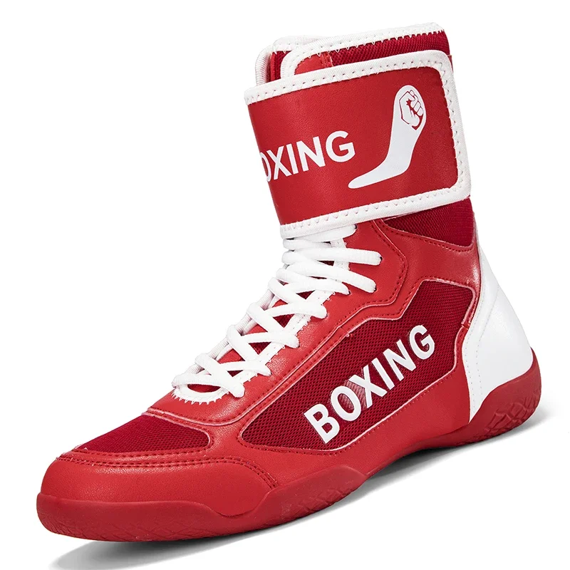 

Professional Wear-resistant Wrestling Shoes Lightweight and Breathable Sports Shoes Non-slip and Wear-resistant Boxing Shoes