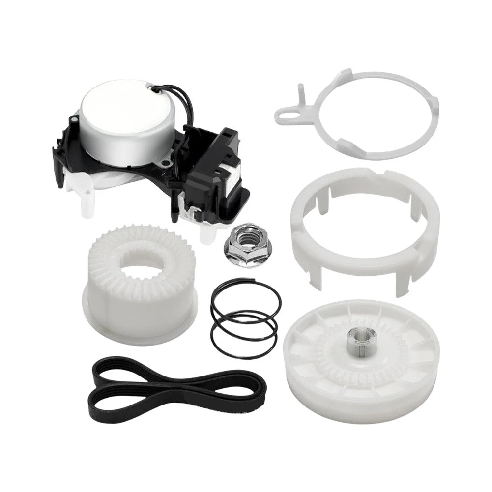 1 Set Washing Machine Parts Kit For W10913953 Actuator W10721967 Clutch W10006384 Belt Compatible with WET4027HW0 WTW4855HW1