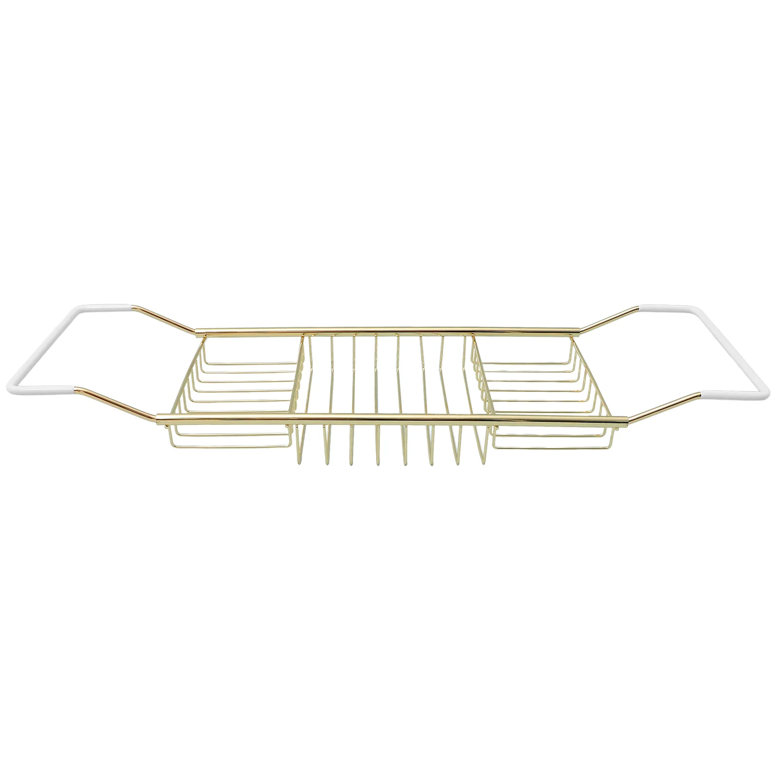

Bath Accessories Bathtub Shelf Self Shower Tray Home Bathroom Holder Golden Rack