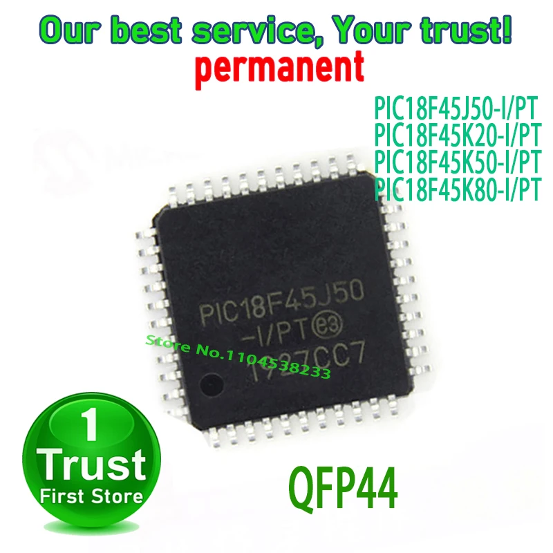 PIC18F45J50-I/PT PIC18F45J50 PIC18F45K20-I/PT PIC18F45K20 PIC18F45K50-I/PT PIC18F45K50 PIC18F45K80-I/PT PIC18F45K80