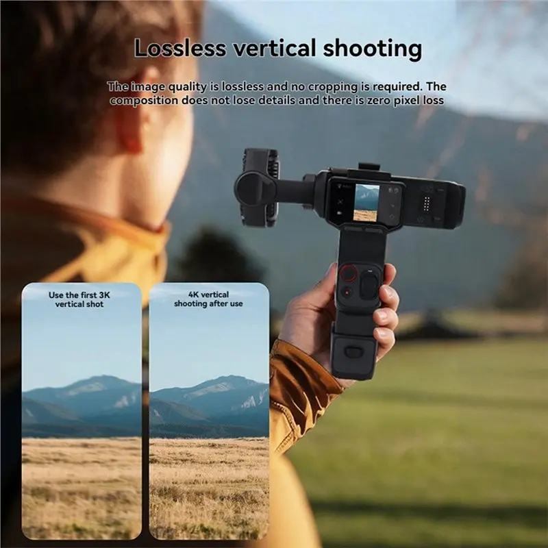 N75R-Vertical Shooting Bracket For Luna Ultra Lossless Vertical Shooting Mount 4K Stabilized Handheld Adapter A