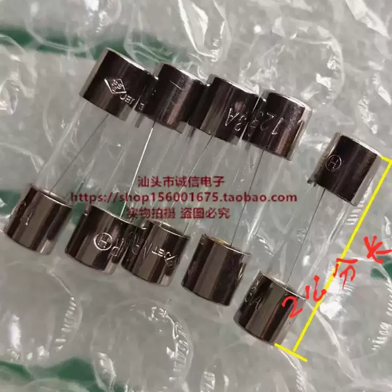 5-100pcs 51NR-030L 3a 125V 3A fuse tube 5 * 20 glass fuse 110V repair machine available