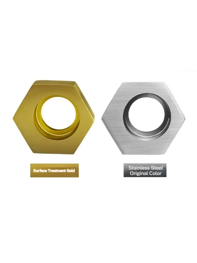 M4-M16 OK Clamps Hexagonal Eccentric Fixture Stainless Steel Anchor Clamping with Nut for Workholding Thread for CNC Industrial