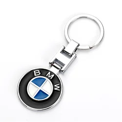 Porte-clés avec emblème en métal BMW, style continent noir, anneau pour m, e90, g26, e60, e46, f10, f30, e39, e36, f20, accessoires de voiture et de moto, cadeau de mode