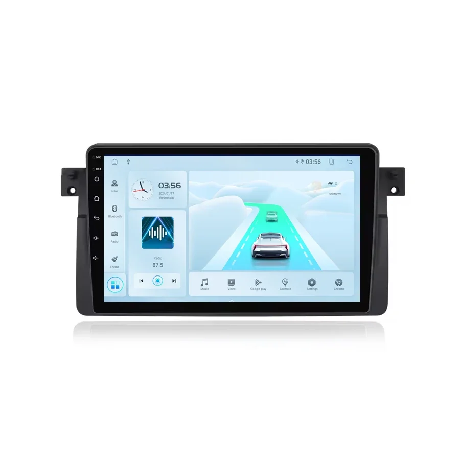 

IPS Touch Screen Android 13 Stereo Car Video Player For E46 1998-2006 Carplay Auto Radio GPS Navigation