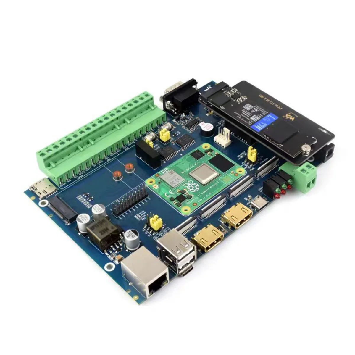 Micro Snow Compute Module 4 Calculation Module Dedicated PCIe to M.2 Solid State Drive Expansion Board NVMe