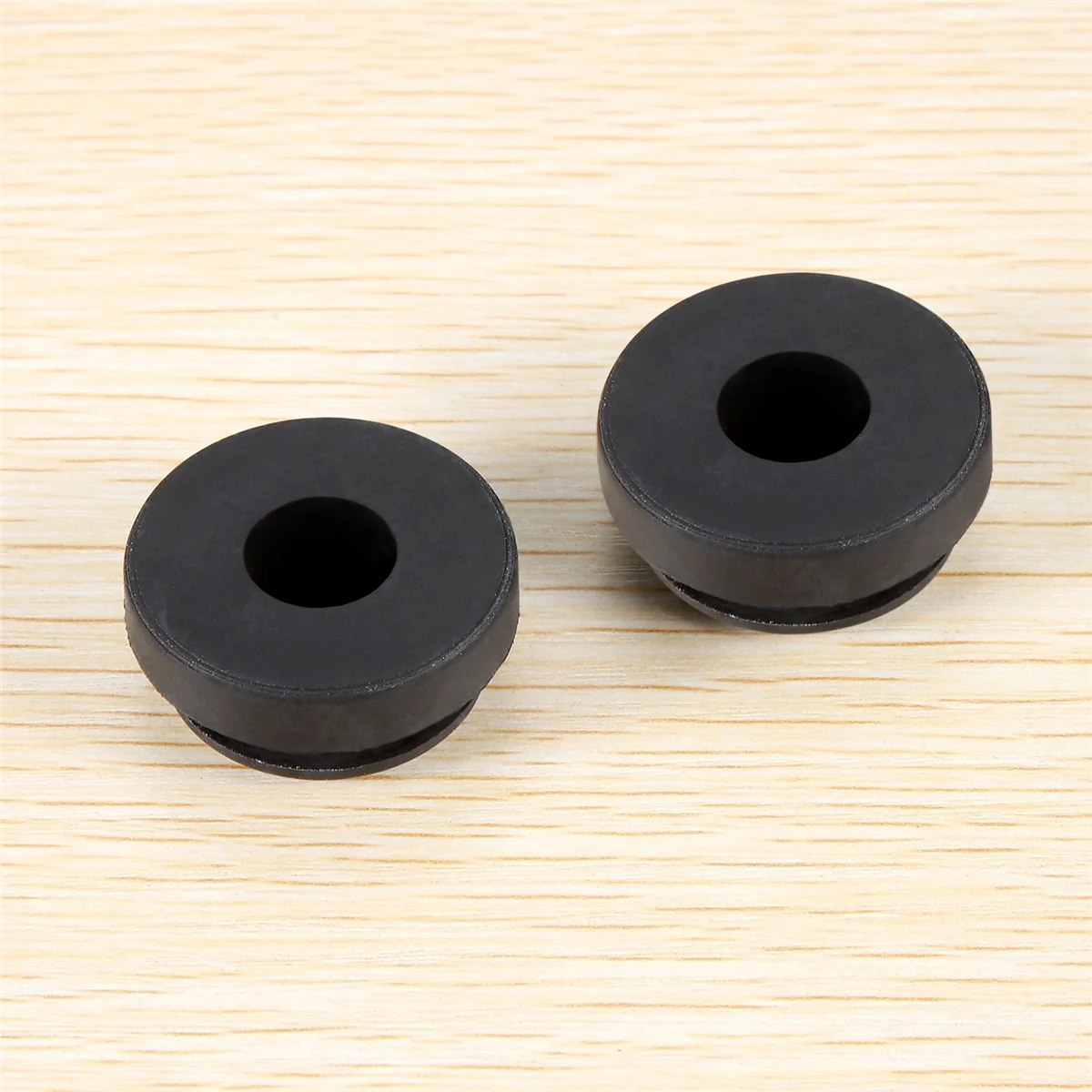 2PCS Radiator Assembly Upper Insulator Mounts Bushing Rubber Black Fit for Accord 74173-SJ4-000