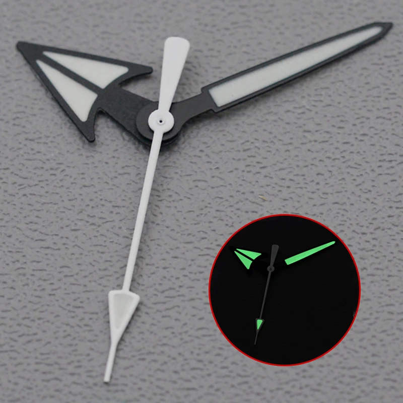 

NH35 NH36 watch hands compatible with NH35 NH36 4R35 7S26 movements, SKX007 SRPD green luminous watch hands