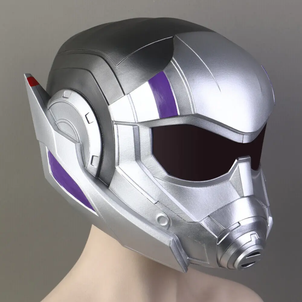 Disney Mask Helmet Cosplay AntMan and The Wasp Quantumania Stature Helmet Antgirl Cassie Mask PVC Ant Mask Halloween Party Prop