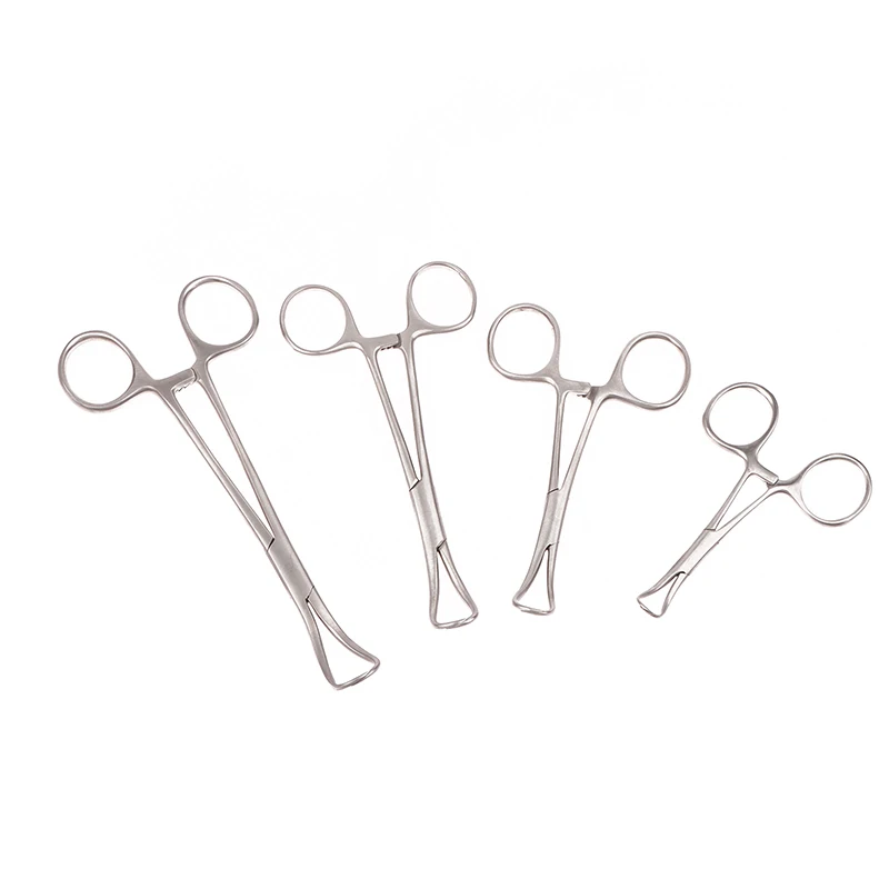 1pc Dental Fixed Cloth Plier Stainless Steel Surgical Cloth Towel Clamp Forcep Orthopedics Lifting Pointed Surgery Tool