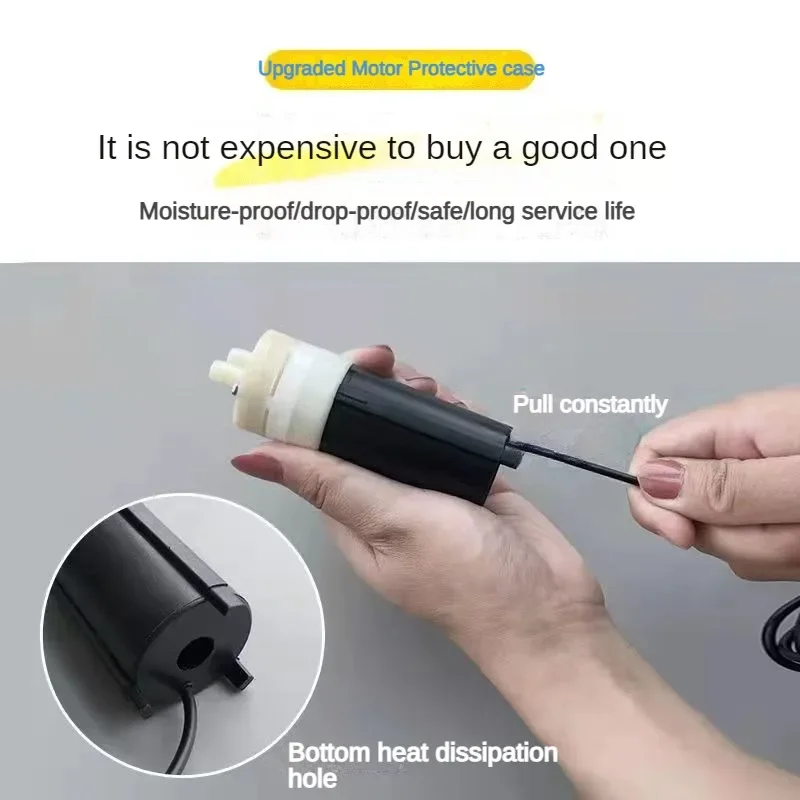 DIY High-Flow Electric Pump  Wine USB Interface Peristaltic Pump Miniature Dosing Peristaltic Hose Electric Water Pump