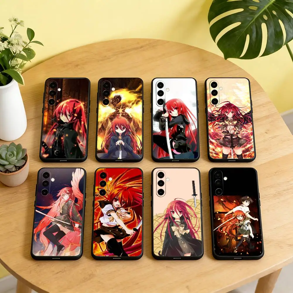 S-Shakugan no S-Shana  Phone Case For Samsung Galaxy A73,A72,A71,A70,A53,A52,A51,Others Soft Black Cover