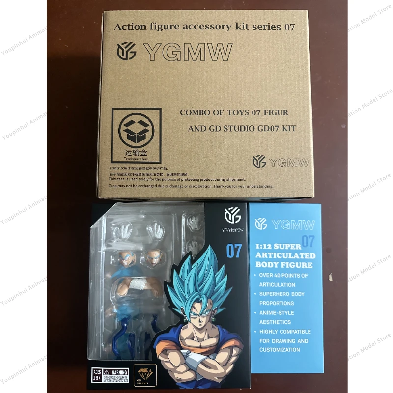 

YGmw Studio OC Toys Dragon Ball Dragon Ball Heroes Fusion Warrior Vegito 07 Action Figure in Stock
