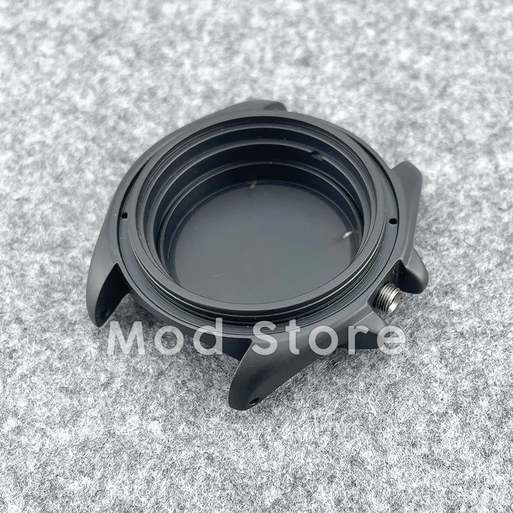 

NEW ARRIVAL Matte Black SKX007/SRPD 30ATM Crown at 3 Watch Case Mod Parts Case Back 316L Stainless Steel