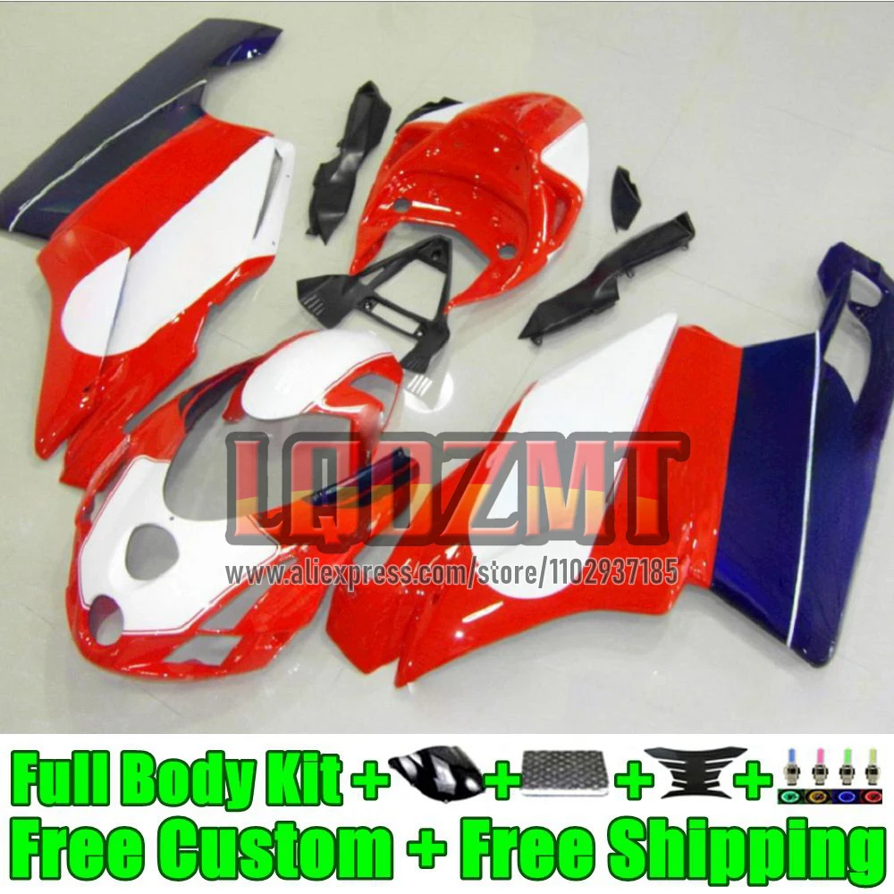 Body For DUCATI 749S 999S 749 999 S R 749R 999R 03 04 05 06 27No.11 999 749 2003 2004 2005 2006 Injection red glossy Fairings