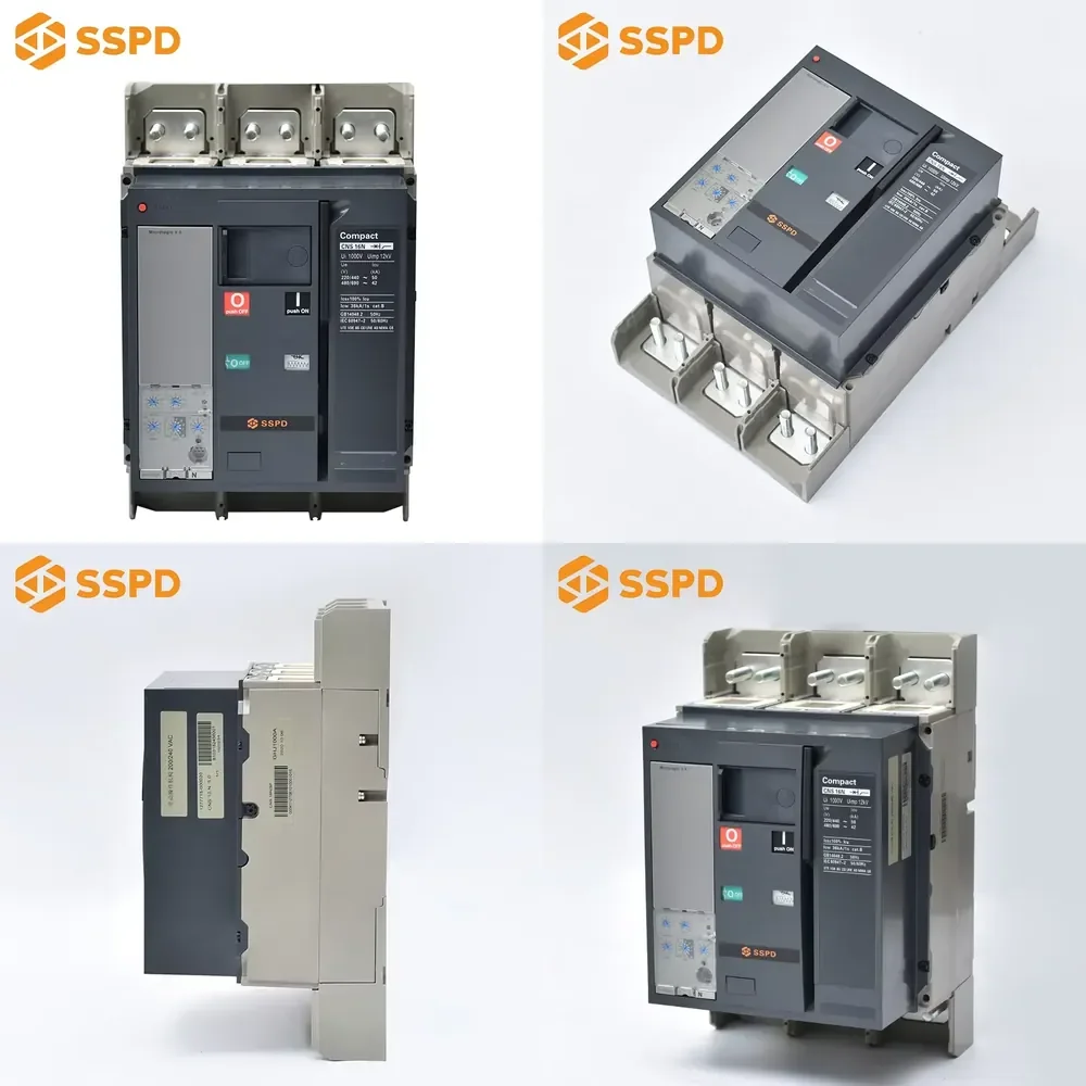 

50 Compact 1250A Mccb Motorized Mccb with Motors New Type Moulded Case Circuit Breaker