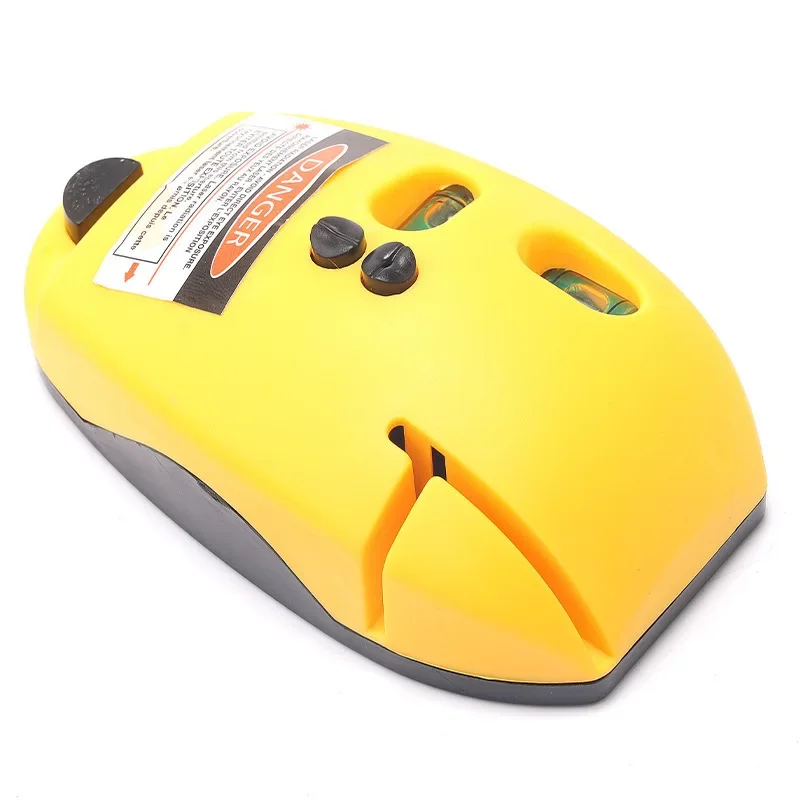 Vertical Mouse Laser Level Infrared Horizontal Line Right Angle Bubble Level Leveling 20M Long Distance 2 Lines Laser Levels