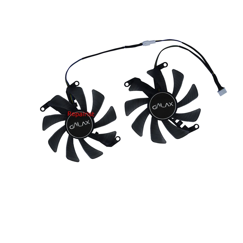 

2Pcs/Set,Video Card Fan,Graphics Cooler,T129215SU,For GALAX GTX 1660 Snapdragon Overseas Edition,For GALAX RTX 2060 1-Click OC