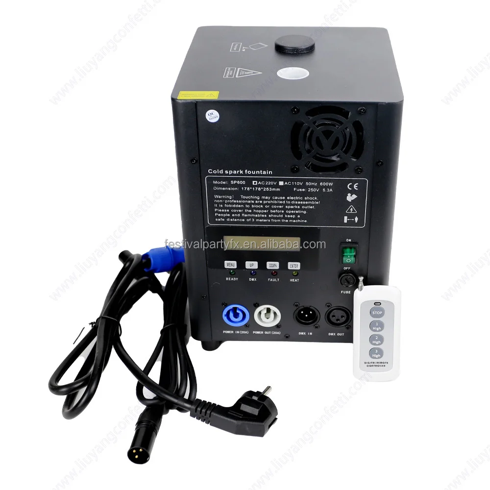 

Spinning Cold Spark Machine With Carry Case Wedding Spark Effect Firing System Rotating Stage Effect Equipment Wholesale