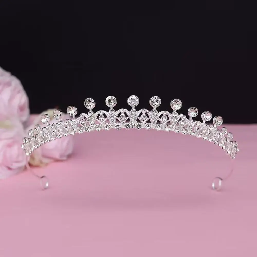 

Diadem Hair Jewelry Crystal Bridal Crown Shiny Zircon Wedding Hair Jewelry Elegant Luxury Rhinestone Headband Girls