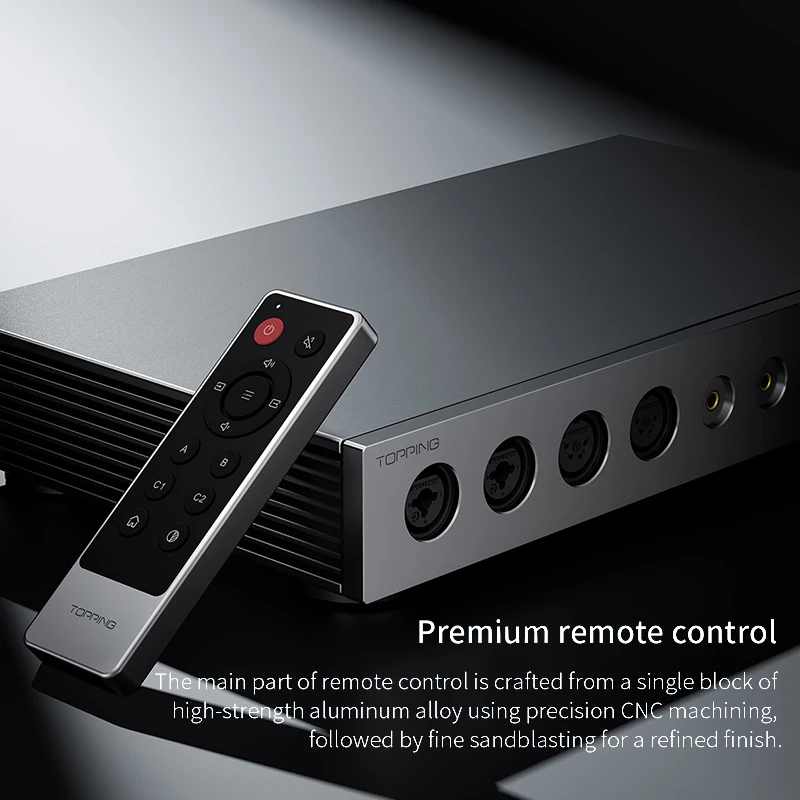 TOPPING A900 Ультрафлагманский усилитель для наушников Аудио высокого разрешения Полный спектр выходов для наушников с дистанционным управлением