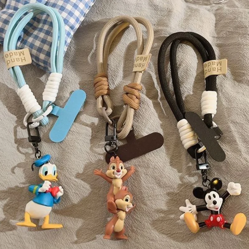 New Disney Mickey Donald duck Chip Dale creative cute kawaii keychain gift personalized anime character cartoon backpack pendant