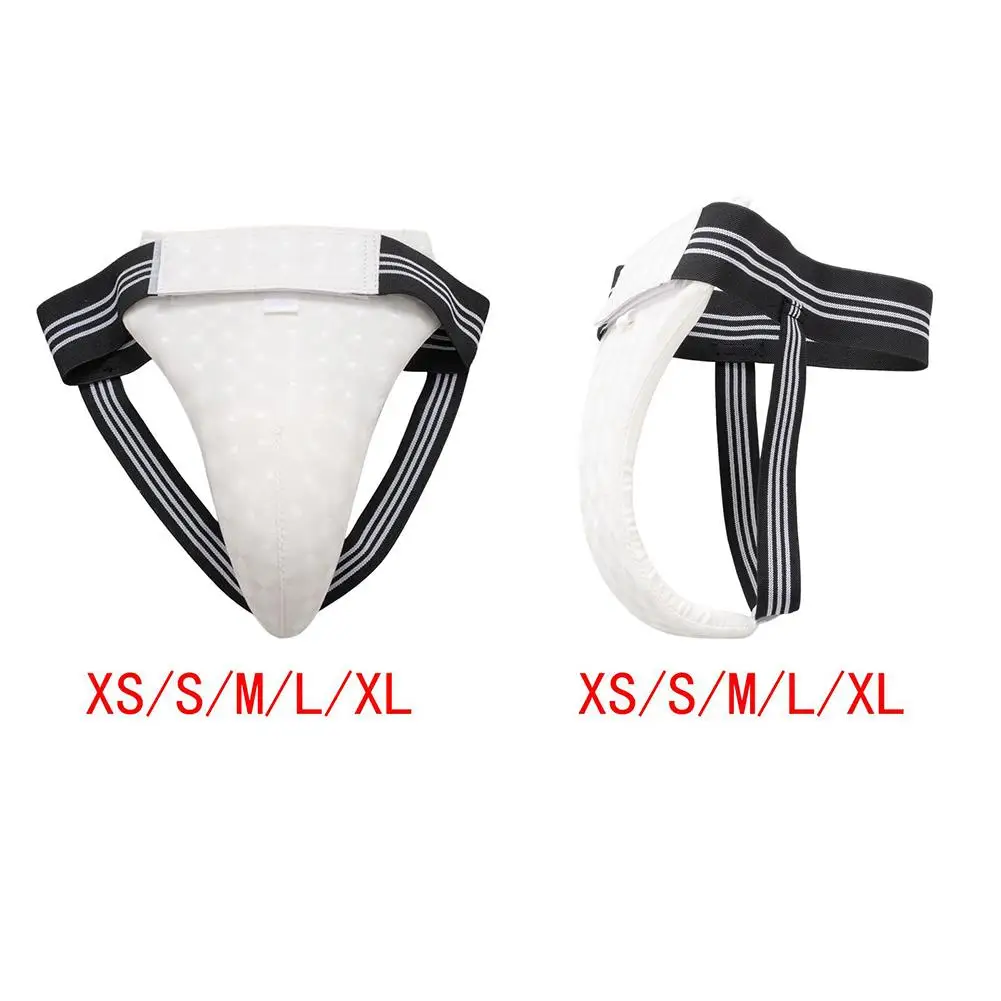 Taekwondo Groin Protectors Men Athletic Cup Pelvic Protection Groin Waist Abdominal Protector For Karate XS/S/M/L/XL (optional)