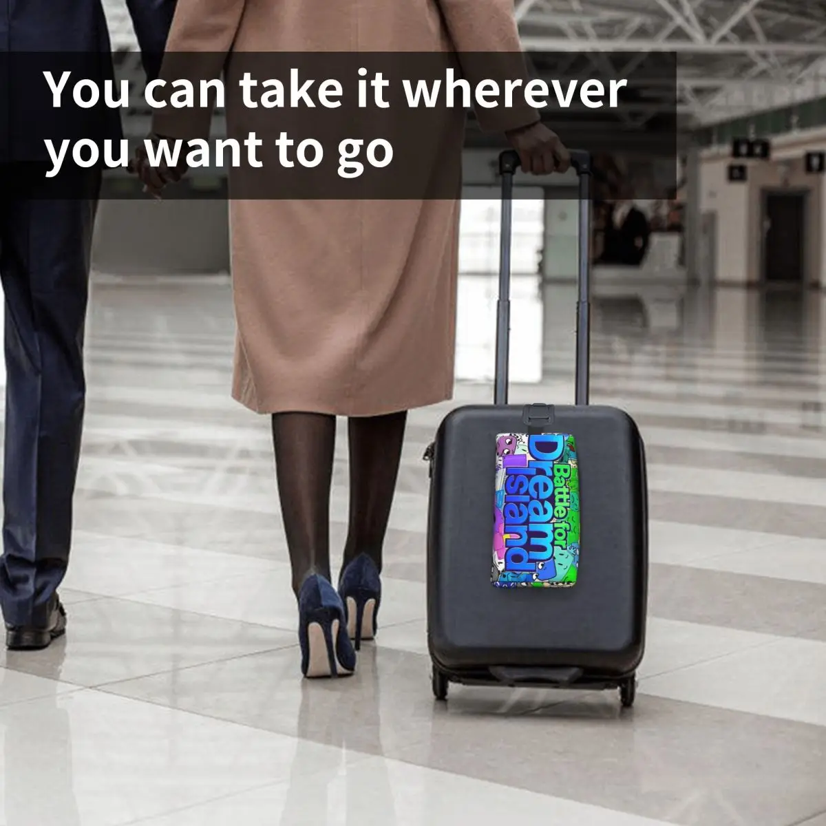 BFDI Bolsa de maquillaje fundida, organizador de cosméticos, kit Dopp, bolsa de cosméticos de aseo para mujer, estuche de lápices de viaje de belleza