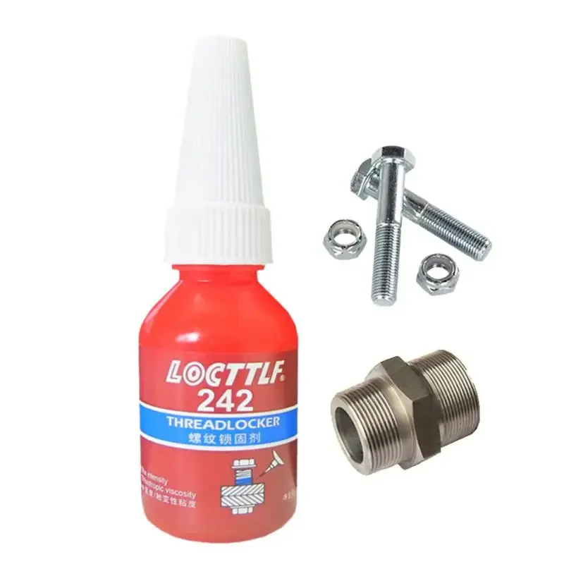 10ml Threadlocker Loctite 242 Screw Glue Thread Locking Agent Anaerobic Glue Anti-loose Screw Adhesive for Household Use