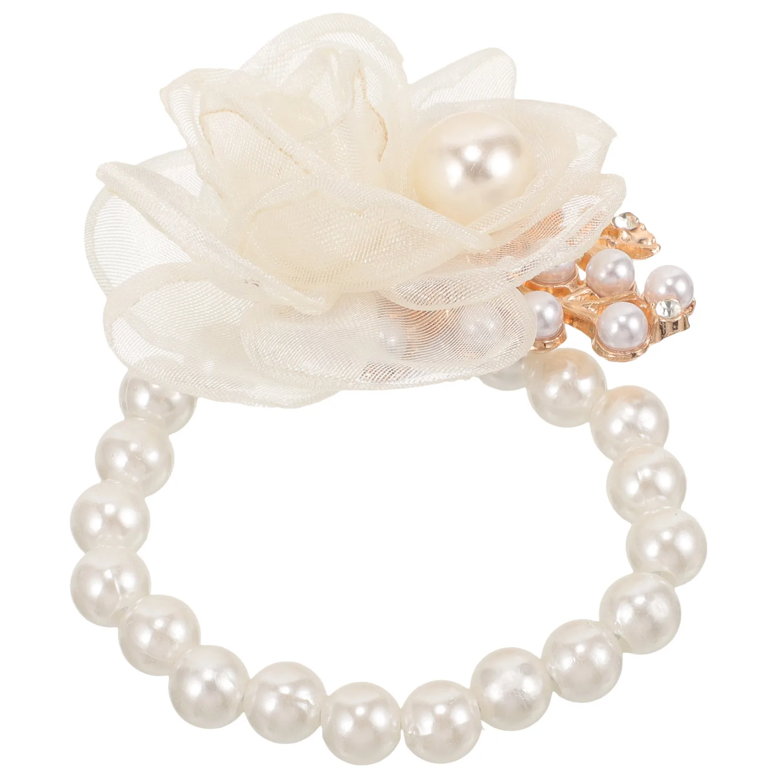 

Bridesmaid Pearl Wrist Flower Elegant Wedding Corsage Wristlet Band Bridesmaid Corsage Wrist Bracelet Bride Wristband Decors