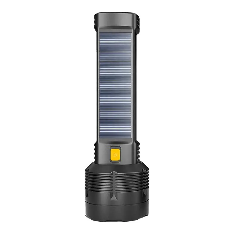 

Camping Flashlights High Lumens LED Flashlight Solar Powered Long-Range Lantern Waterproof Flash Lights Super Bright Flashlight