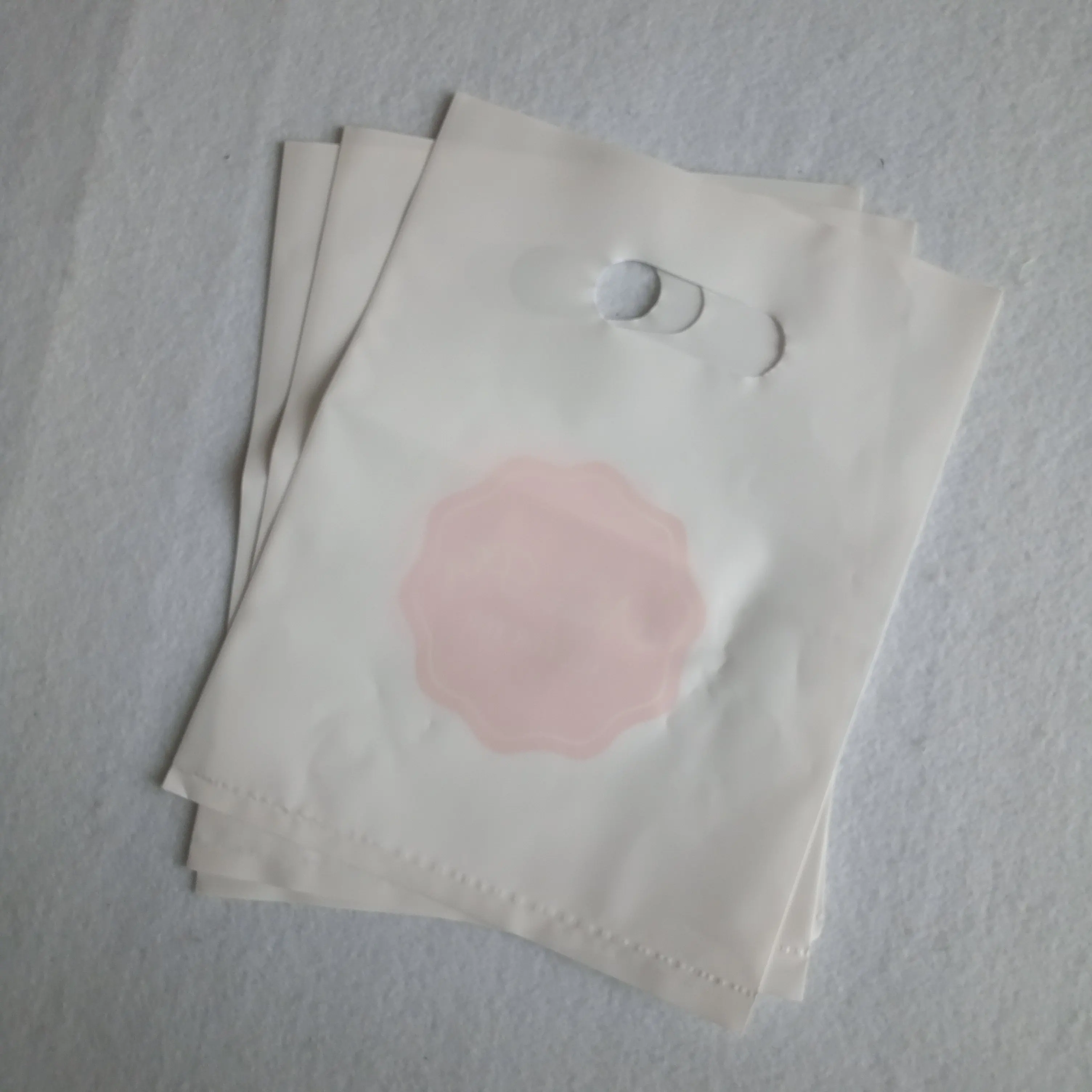 PE/LDPE 100% Biodegradable Die Cut Custom Printing Shopping Plastic Bags With Own Logo for Wholesale Price