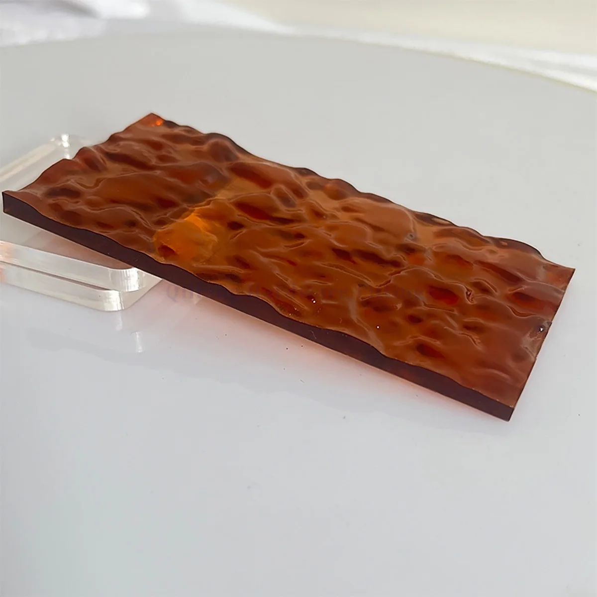 Farbenfrohe Stein- & Wasserwellen-Acrylplatte, Moderne Schaufensterdekoration, Display-Ständer Trennwandmaterial für DIY-Verarbeitung