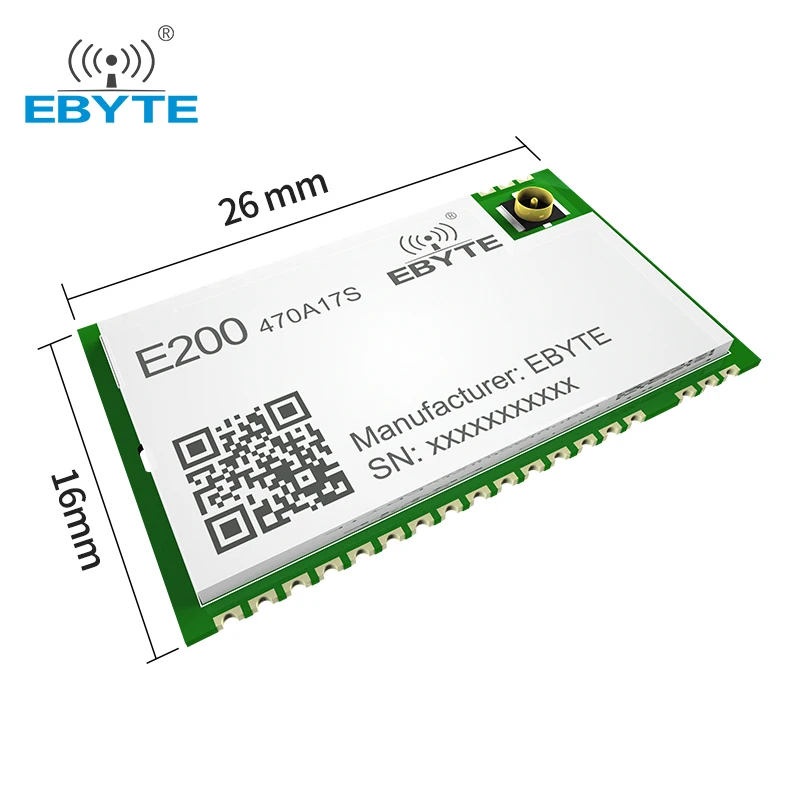 Module de Transmission Audio sans fil UART Ebyte, Module de Communication Mobile, émetteur-récepteur de petite taille, à monter soi-même