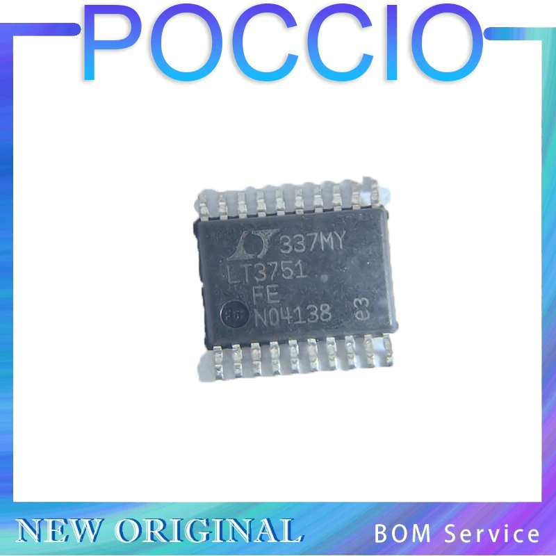 LT3751 LT3751EFE LT3751IFE — контроллер зарядного устройства с конденсатором высокого напряжения и регулировкой