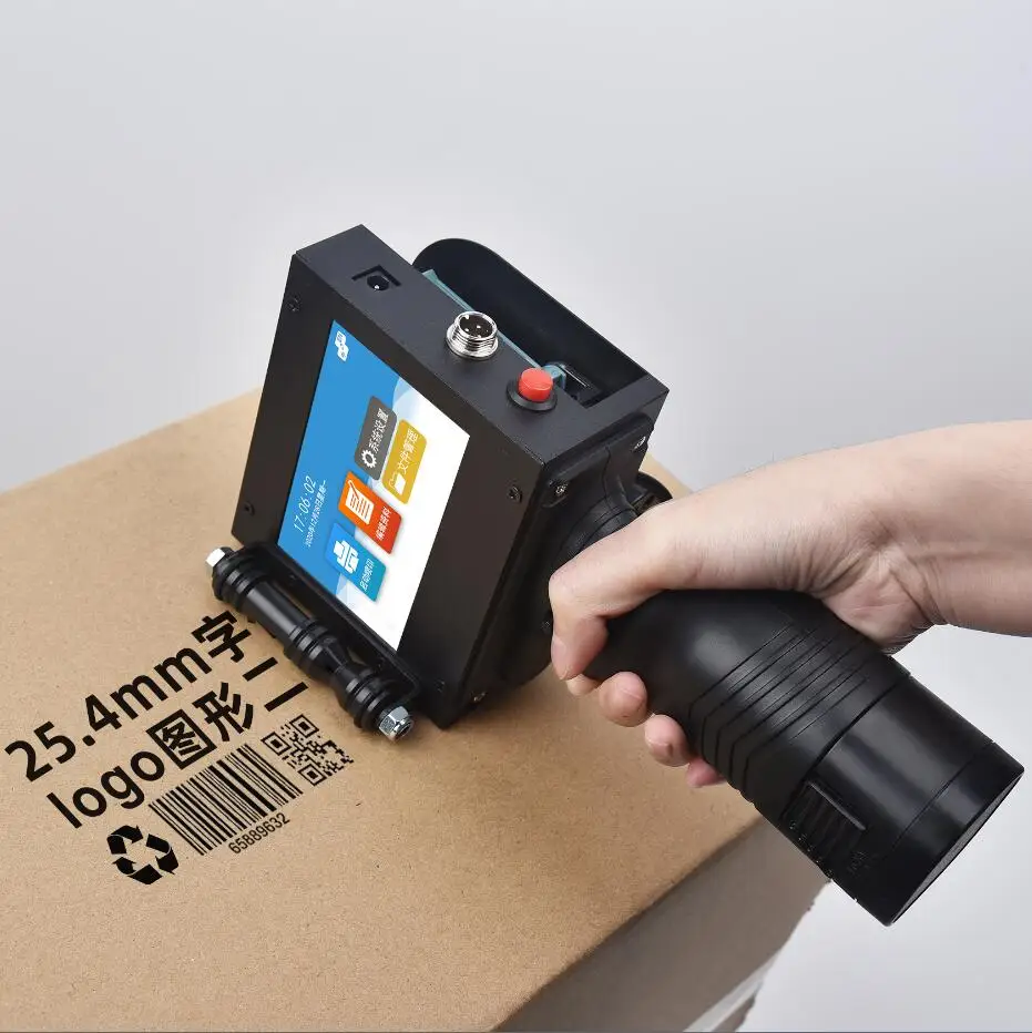 2022 new T3 handheld inkjet printer production date QR code carton preparation bag large character 25.4mm 