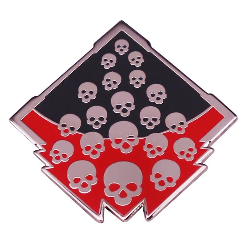 Apex Legends Wake Achievement skulls logo enamel pin brooch gamer badge game gamer Jewelry accessories