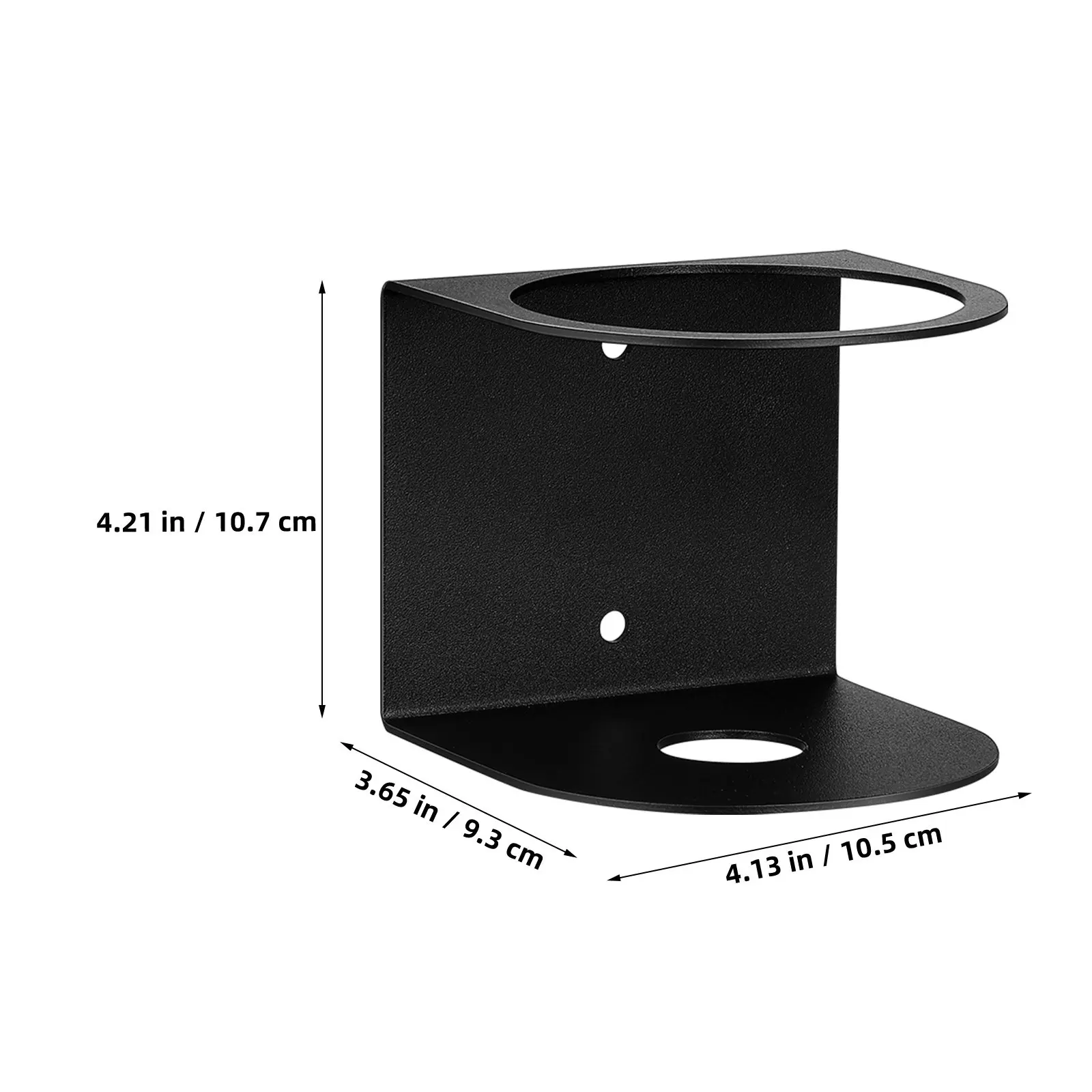 Wall Mounted Spray Bottle Holder Heavy Duty Stainless Steel Rack for Spray Paint Cans Workspace Organizer Easy Install