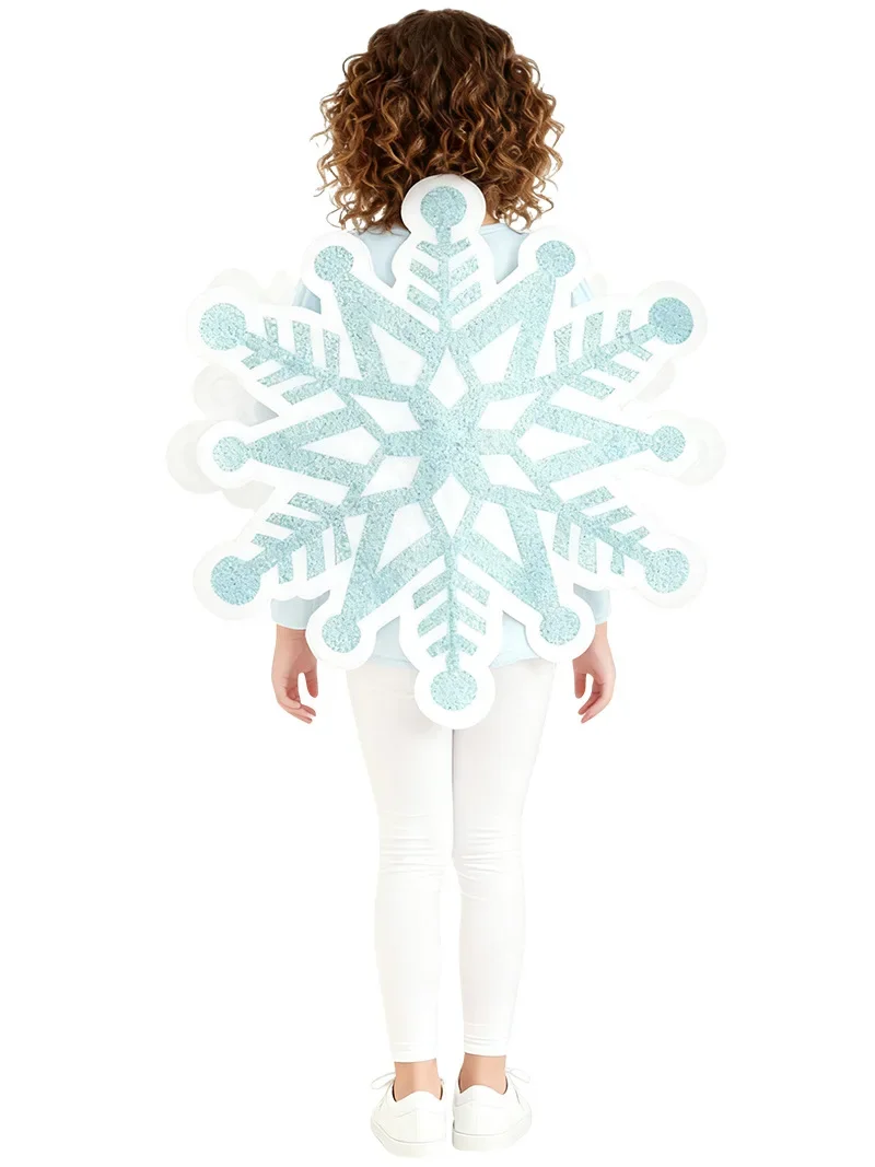 Cosplay Snowflake Costume for Children Party Props