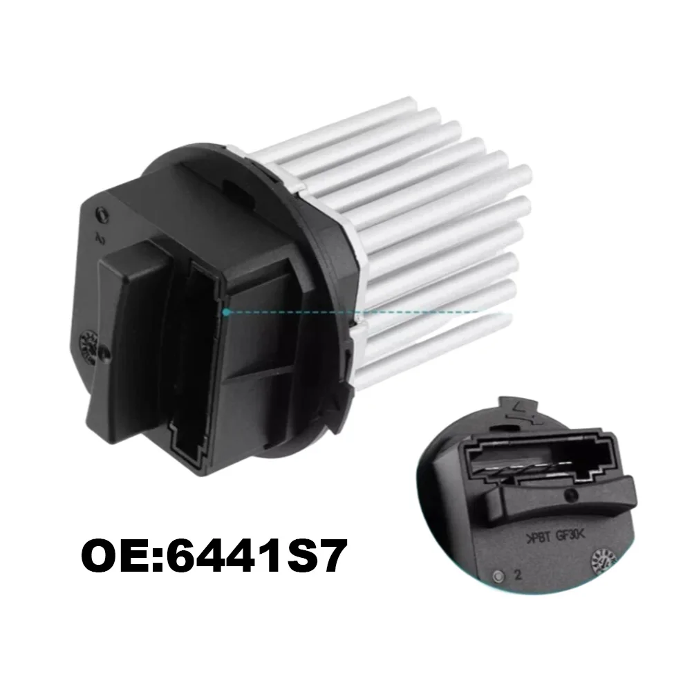 

Blower Motor Resistor Replacement for Car Heater For 307 407 For C3 For C4 C5 C6 DS3 Providing Four Fan Speeds