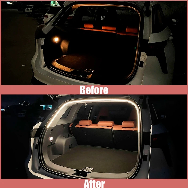 For Changan CS75 Plus Gen III 2025 2026 LED Car Trunk Light Brightening Lighting Atmosphere Light Interior LED Light Accessories