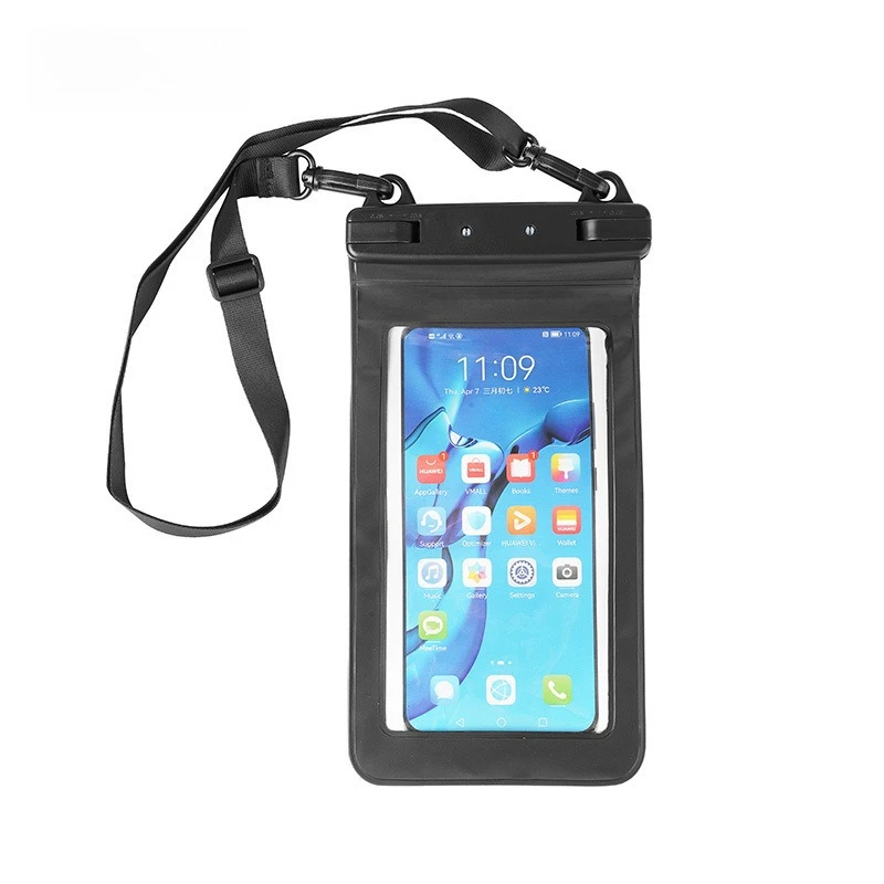 

Mobile phone waterproof bag, touch screen diving bag, swimming and snorkeling phone case, delivery rider hanging neck