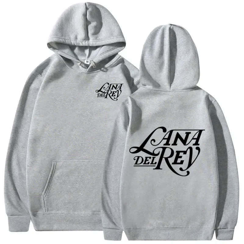 New Men\'s Hoodies Lana Del Rey Print Casual Oversized Hip Hop Women\'s Hooded Sweatshirt Sportswear Pullover Hoodies Streetwear