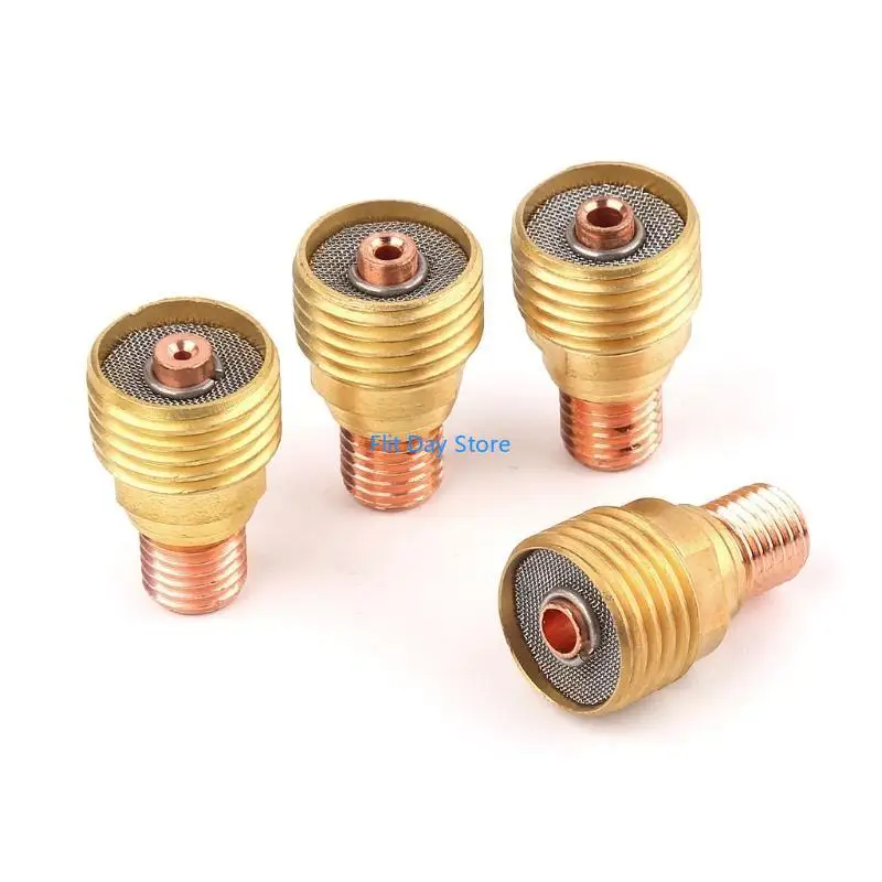 F92C 46pcs Tig Tig Torch Torch Custor Collet Body Massion Gas Lens Sr Wp9 20 25