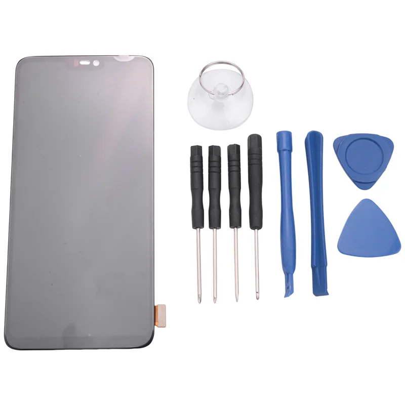 

LCD Display Press Screen Digitizer Panel Assembly Replacement for Oneplus 6 1+6 No Frame