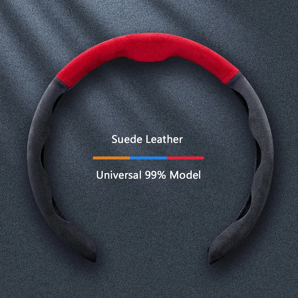 No Smell Thin For Lexus  Steering Wheel Covers Suede Leather ES IS IS250 IS250C F Sport  IS200t  IS300C Protector Accessories