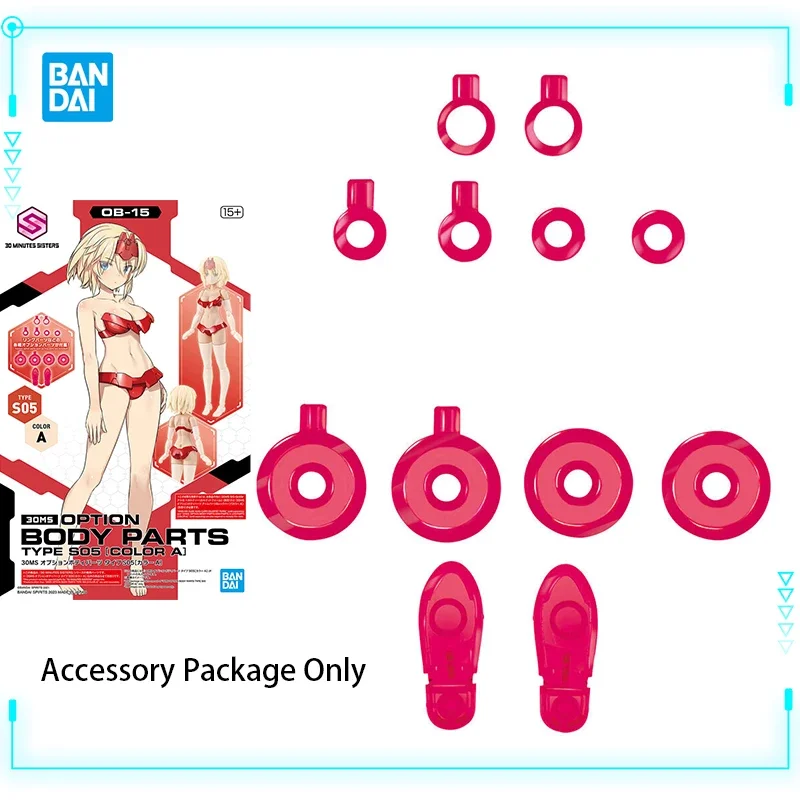 Bandai Originale Genuino 30 Minuti Sorelle 30MS Opzione Parti Del Corpo Tipo S05 e S06 Colore A & B Modello di Montaggio Giocattoli Action Figures Regalo