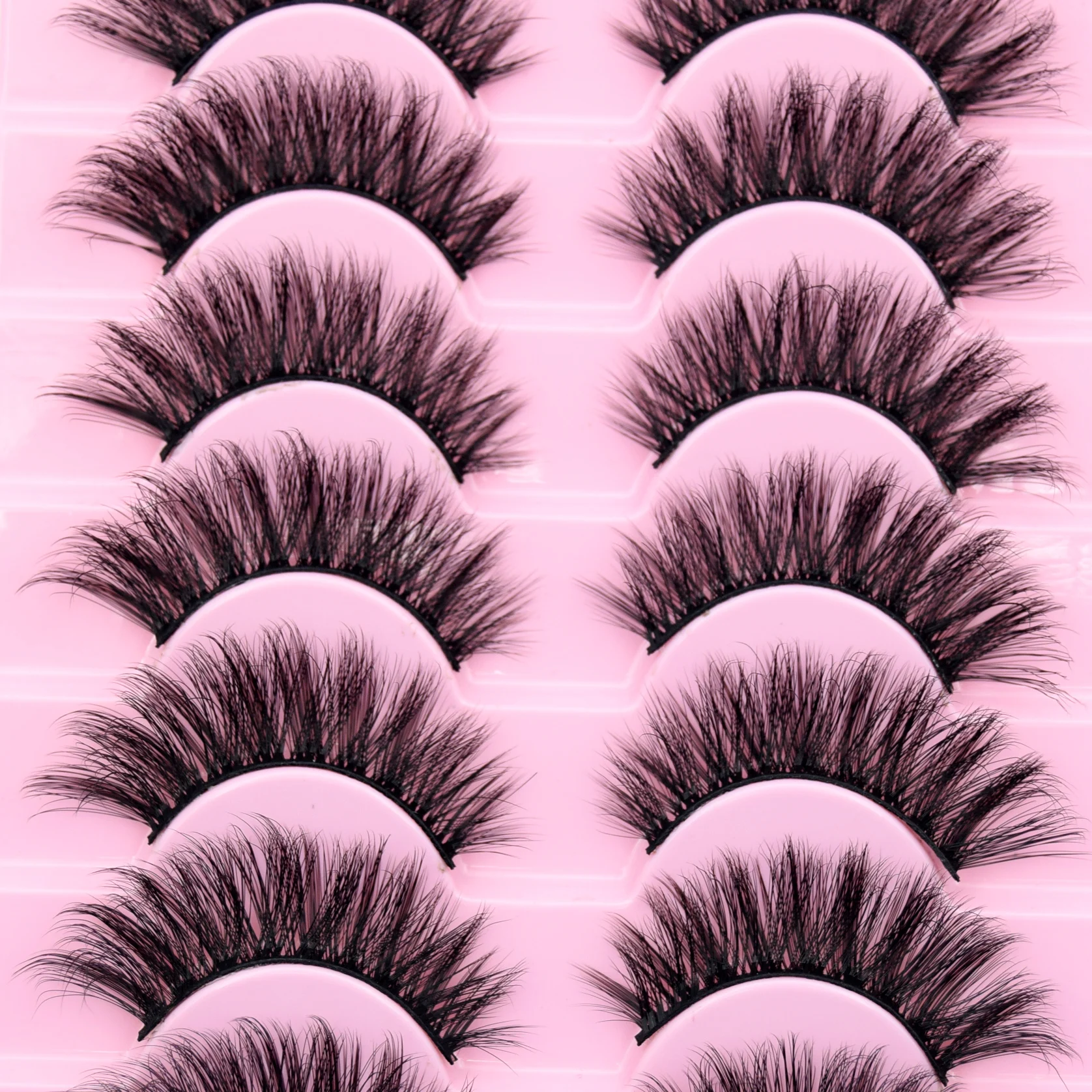 3/10 Pairs Eyelashes 3D Mink Lashes Wispy Fluffy Volume Mink False Eyelashes Cruelty Free Eyelashes Russian Faux Cils Maquiagem