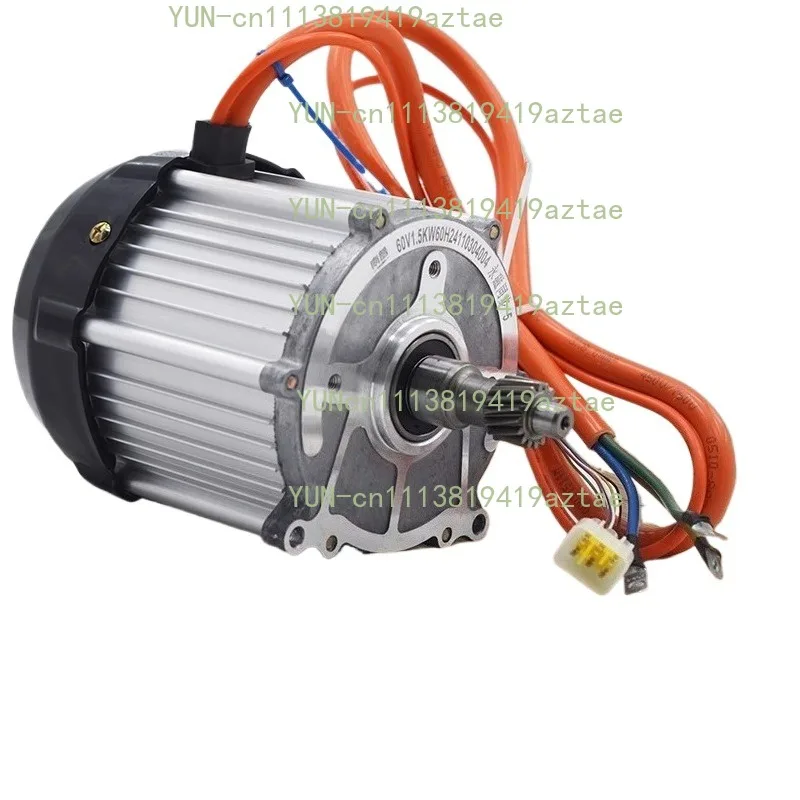 60V 72V 2000W 2500W Electric Motors Permanent Magnet Synchronous High-speed Power Brushless DC Differential Pure Copper Motor